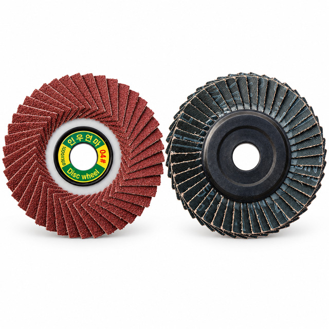 INWOO abrasive flap disc product family